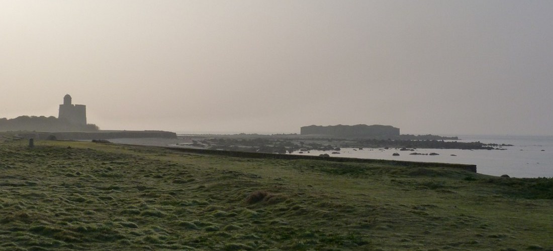 Jardin du vent sur l'île de Tatihou - Wind garden on Tatihou Island