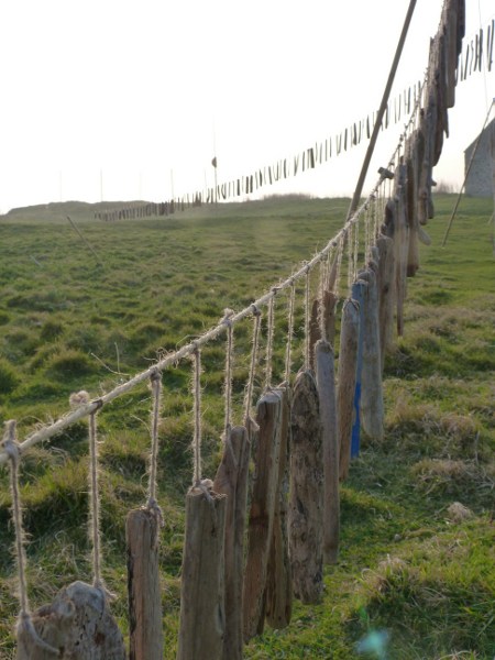 Jardin du vent sur l'île de Tatihou - Wind garden on Tatihou Island