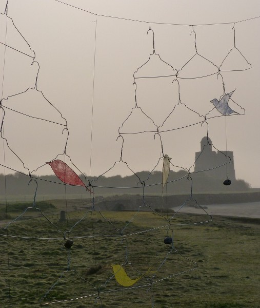 Jardin du vent sur l'île de Tatihou - Wind garden on Tatihou Island